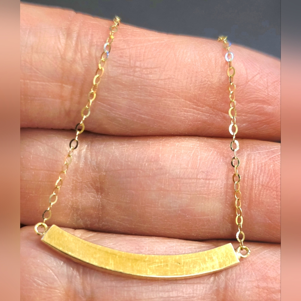 💛Smiley Necklace - Picture 3 of 8